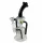 Black Leaf Recycle Bubbler for a Pure Smoking Pleasure, Color: Black