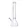 Glass Bong MNML Milky Triangle L