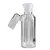 Black Leaf precooler 3 arm percolator (Various Sizes), Bowl Joint Size: 18.8, Bong Joint Size: 18.8
