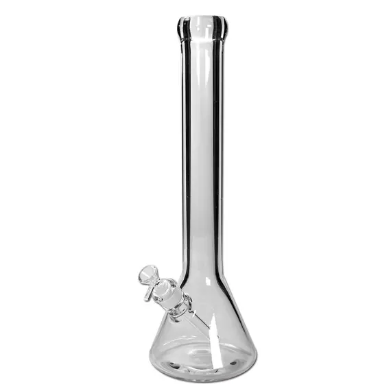 Black Leaf Tall Bong without Logo 9mm