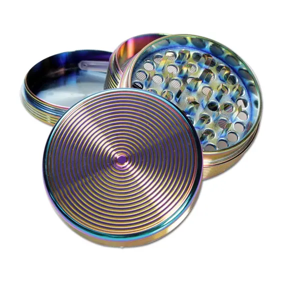 Grinder Black Leaf Interference Colors, Size: 63, Weight: 231, Color: Multicolored, 2 image