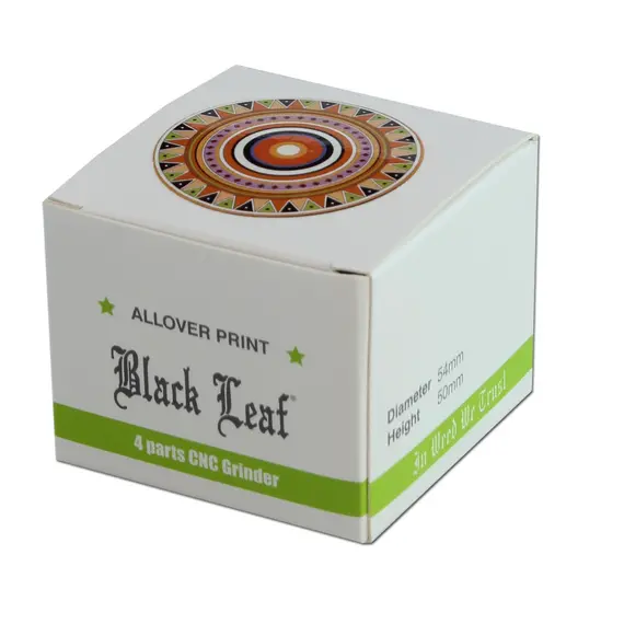 Металлический гриндер Black Leaf Totem с сеткой, изображение 3