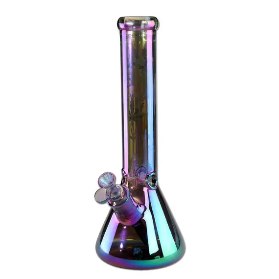 Бонг Black Leaf Purple Magic с держателем льда 7 мм