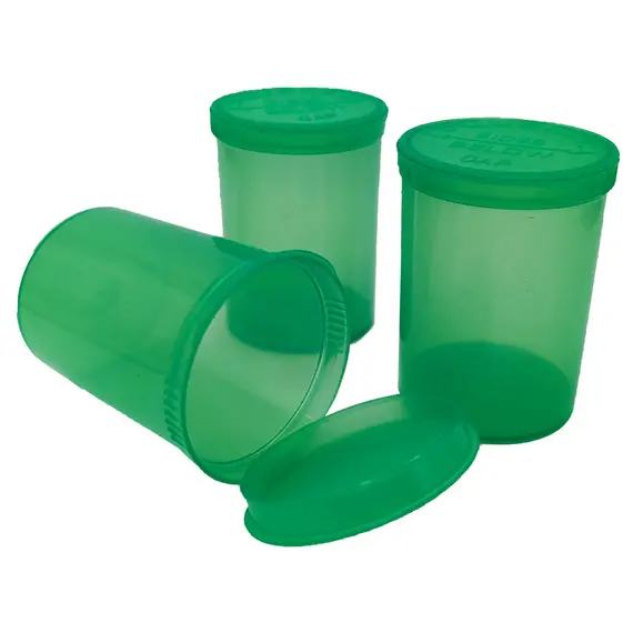 Sealed Cylinder Container 20 ml / 70 ml / 100 ml, Size: 100 ml | 51 х 70, Color: Green, 3 image