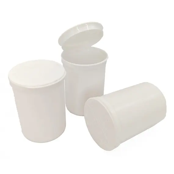 Sealed Cylinder Container 20 ml / 70 ml / 100 ml, Size: 100 ml | 51 х 70, Color: White, 3 image
