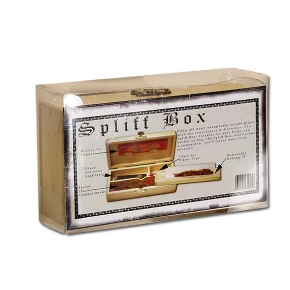 Кейс для самокруток и аксессуаров Spliff Box средний 158x90x53mm, изображение 2