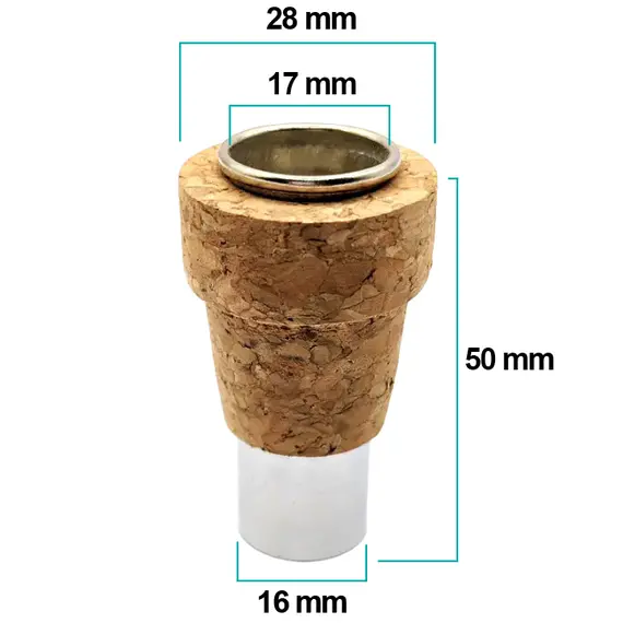 Cork Bowl for Bottles and Gravity Bongs, 2 image