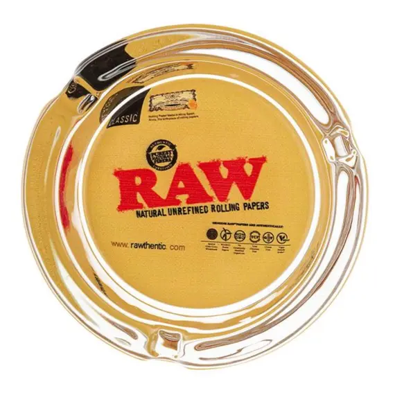 RAW Classic Round Glass Ashtray, 2 image