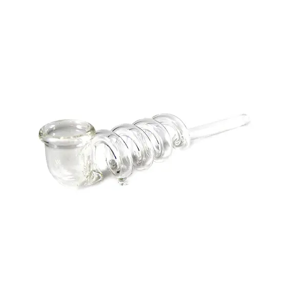 Smoking Pipe Spiral 12/18 sm, Length: 12, Color: Transparent