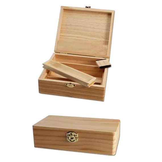 Large Spliff Box Case for Rolling Papers & Accessories 172x152x63mm
