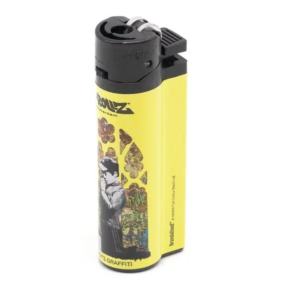 G-Rollz Banksy's Graffiti Lighter, Color: Brown