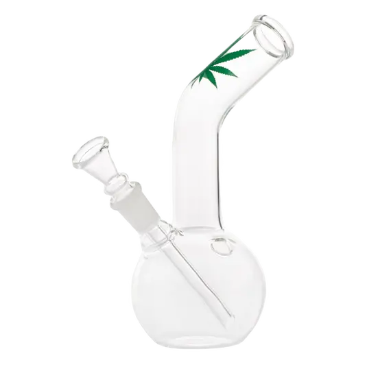 Комплект Leaf Small Leaf Bouncer Saxo Glass Bong: Все для идеального курения, изображение 3