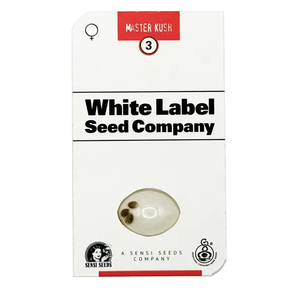 Master Kush от Sensi Seeds: путешествие в мир спокойствия и эйфории, Количество семян: 3 семени