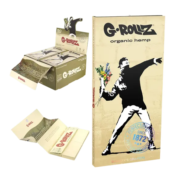 Бумага для самокруток G-Rollz с дизайном от Banksy, изображение 4