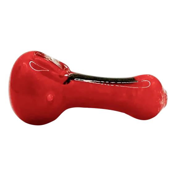 Colorful Borosilicate Glass Pipe with Kick Hole - Perfect for Every Smoker, Length: 8, Color: Orange, 2 image