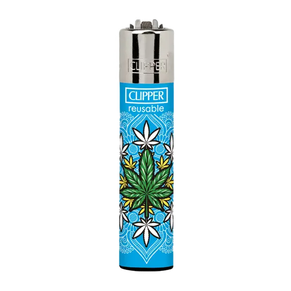 High Mandala Clipper Lighters – Ignite with Style, Color: Light Blue