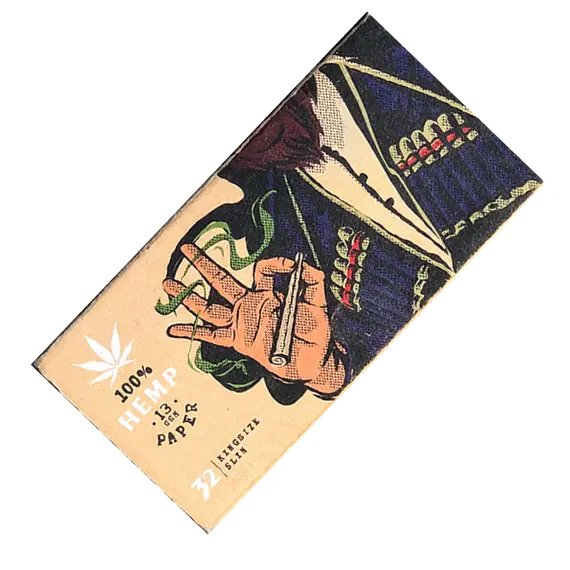 Masra White King Size Slim Hemp Rolling Papers + ფილტრები