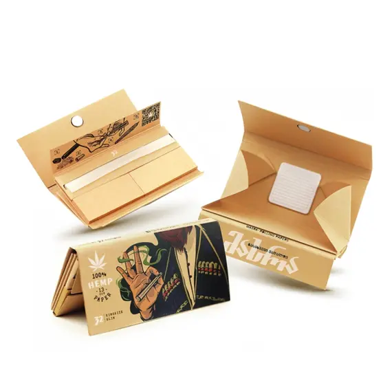 Masra White King Size Slim Hemp Rolling Papers + ფილტრები, 2 image