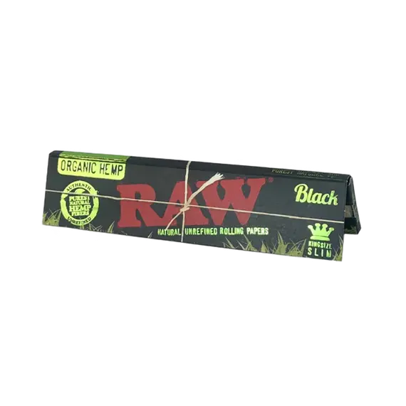 Original RAW Black Paper King Size Slim – Pure Smoking Experience, 3 image