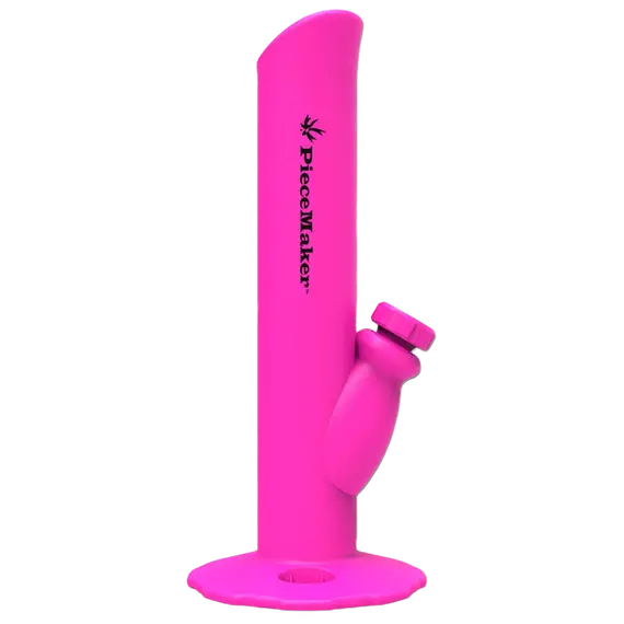 PieceMaker Kermit Miss Pinky: The Glow-in-the-Dark სილიკონის ბონგი