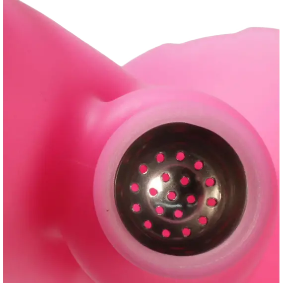 PieceMaker Kermit Miss Pinky: The Glow-in-the-Dark Silicone Bong, 2 image