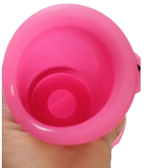 PieceMaker Kermit Miss Pinky: The Glow-in-the-Dark Silicone Bong, 3 image