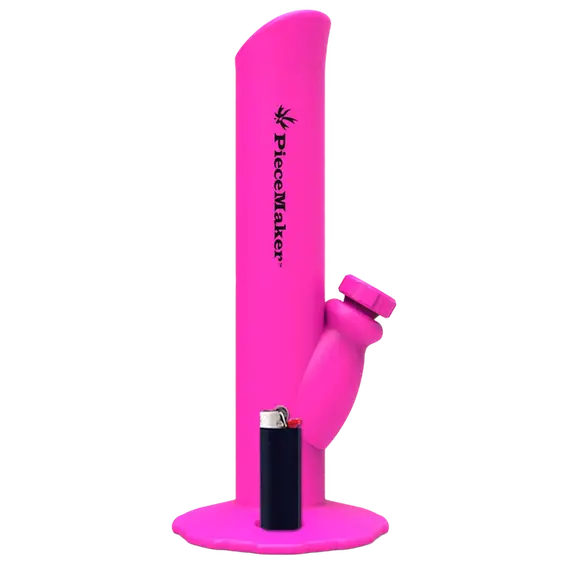 PieceMaker Kermit Miss Pinky: The Glow-in-the-Dark Silicone Bong, 4 image
