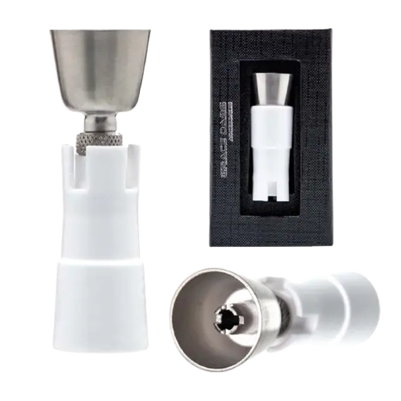Grace Glass Titanium Nail: შეუსაბამო გამძლეობა აკმაყოფილებს ზუსტი სითბოს კონტროლს, ბონგის თავის დიამეტრი: 18.8