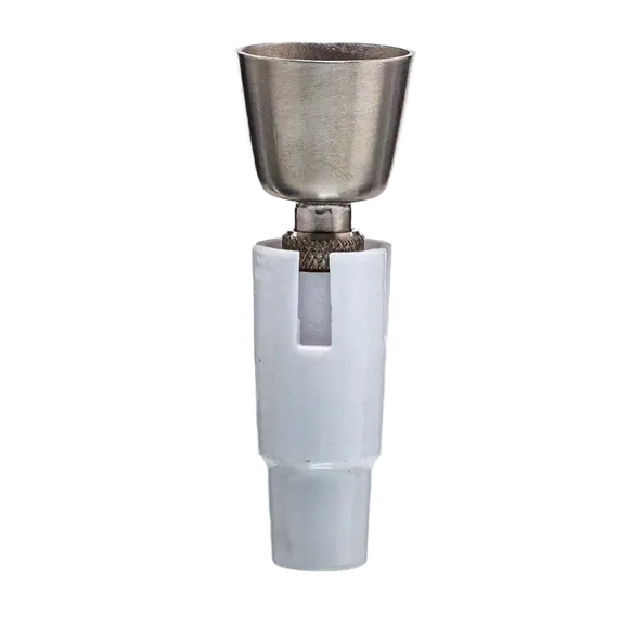 Grace Glass Titanium Nail with 14.5mm Ceramic Connector, 4 image
