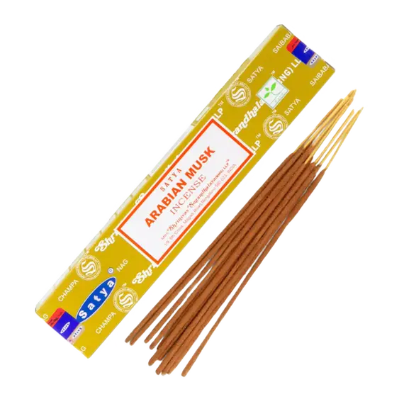 Satya Arabian Musk Incense: სიმშვიდის კარიბჭე