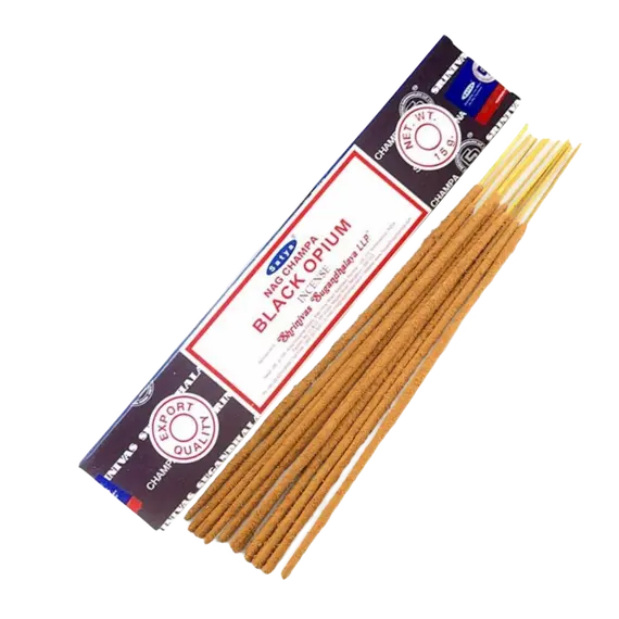 Satya Black Opium Incense Sticks