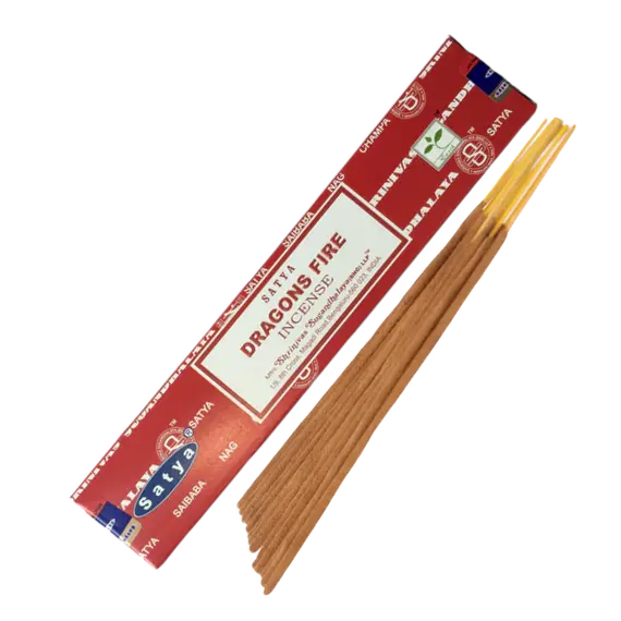 Satya Dragon's Fire Incense Sticks: სიმშვიდე ყოველ სუნთქვაში