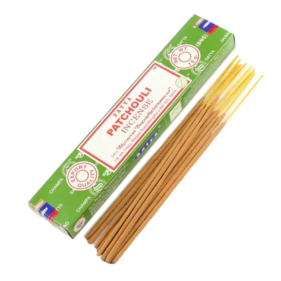 Satya Patchouli Incense Sticks: კარიბჭე მშვიდობიანი ნეტარებისაკენ