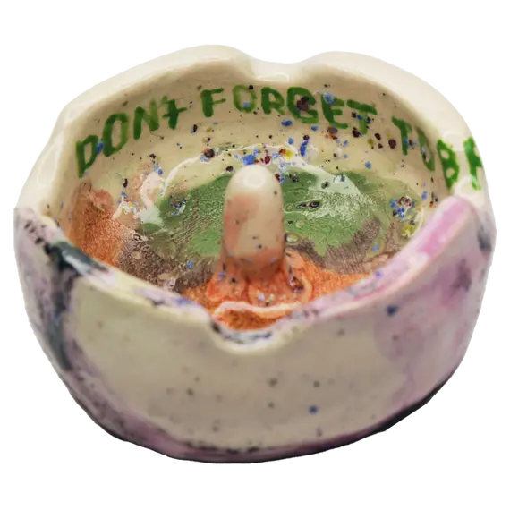 Handcrafted Ceramic Ashtray by Higheye Ceramica