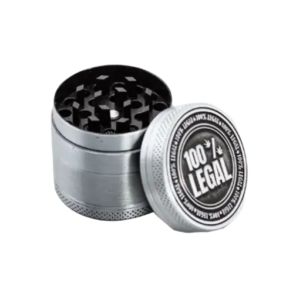Amsterdam 420 Grinder: Master Precision in Herb Grinding, Color: Silver, 3 image