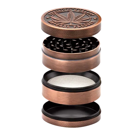 Amsterdam 420 Grinder: Master Precision in Herb Grinding, ფერი: ყავისფერი, 4 image