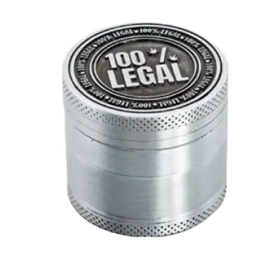 Amsterdam 420 Grinder: Master Precision in Herb Grinding, ფერი: ვერცხლისფერი