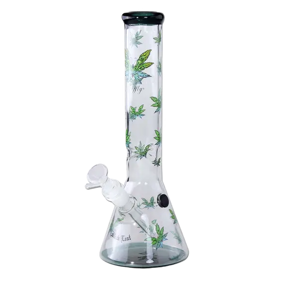პრემიუმ ბონგი Leaffly Beaker Ice Black Leaf-ისგან