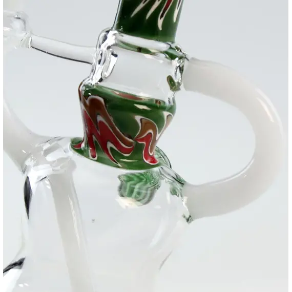 Бонг с рециркуляцией Glass Art зелёный - плавные затяжки и стиль, изображение 2