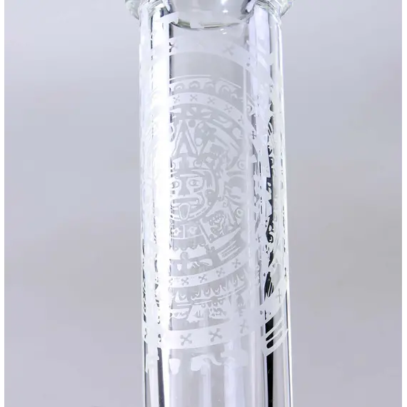 Ice Maya Beaker Bong – ბოროსილიკატის მინის ორნამენტით, 4 image