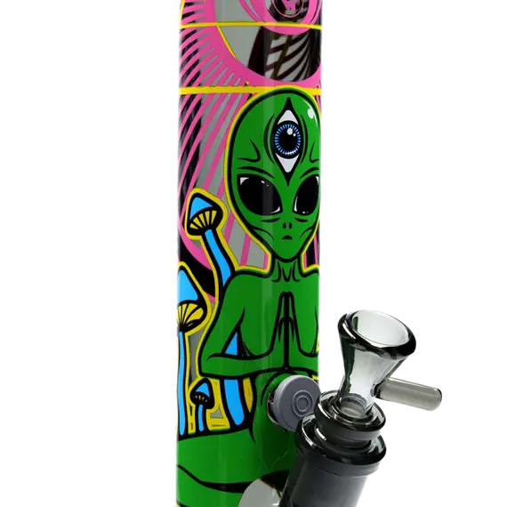 Бонг Trippy Alien by Black Leaf & Fire-Flow: яркий и надёжный, изображение 4