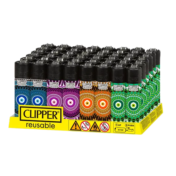 Lucky Eye სანთებელა Clipper-ის მიერ: Spark Your Style, ფერი: ლურჯი