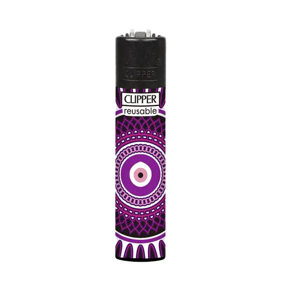 Lucky Eye სანთებელა Clipper-ის მიერ: Spark Your Style, ფერი: იისფერი