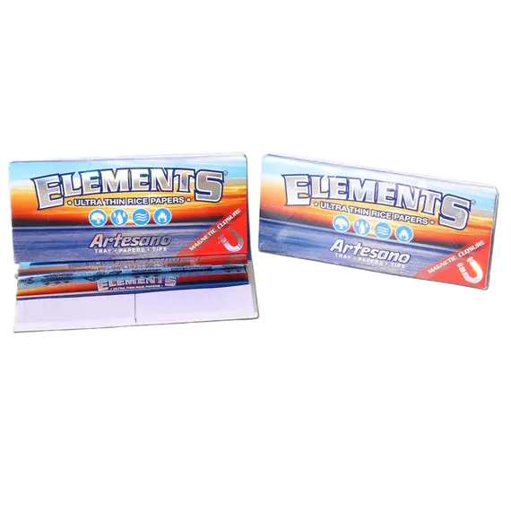 Рисовая бумага Elements Artesano с фильтрами и лотком, изображение 4