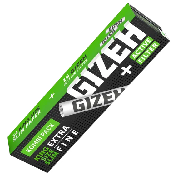 GIZEH BLACK Papers + Coconut Shell Carbon Filters