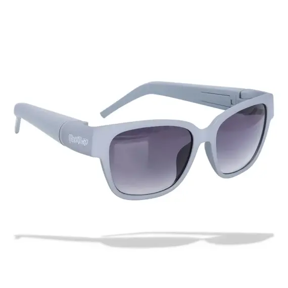 HoneyPuff Hidden Storage Sunglasses: Secure and Stylish Stash Solution, Color: Gray