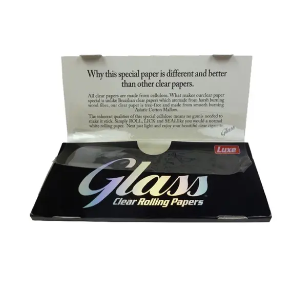 Полностью прозрачная бумага Luxe Glass Clear 40 листов, изображение 3