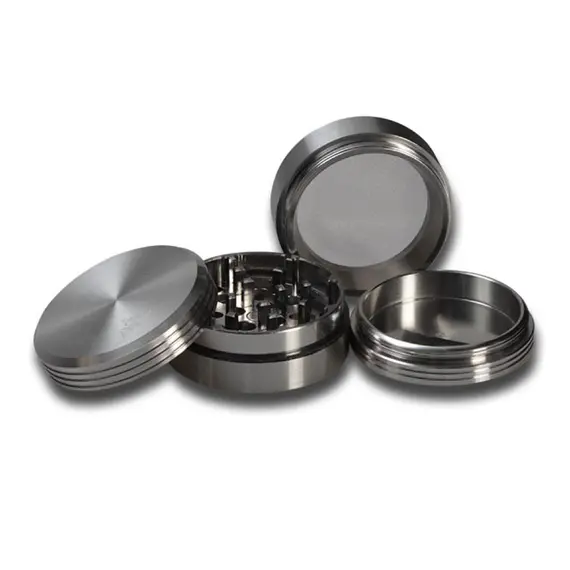Premium Aluminum Matrix Grinder by Black Leaf – 50 mm, 2 image