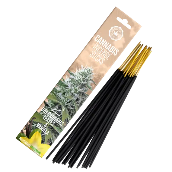 Cannabis Vanilla & Dry Cannabis Incense Sticks for Relaxation