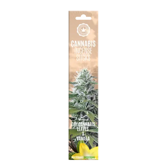 Cannabis Vanilla & Dry Cannabis Incense Sticks for Relaxation, 4 image